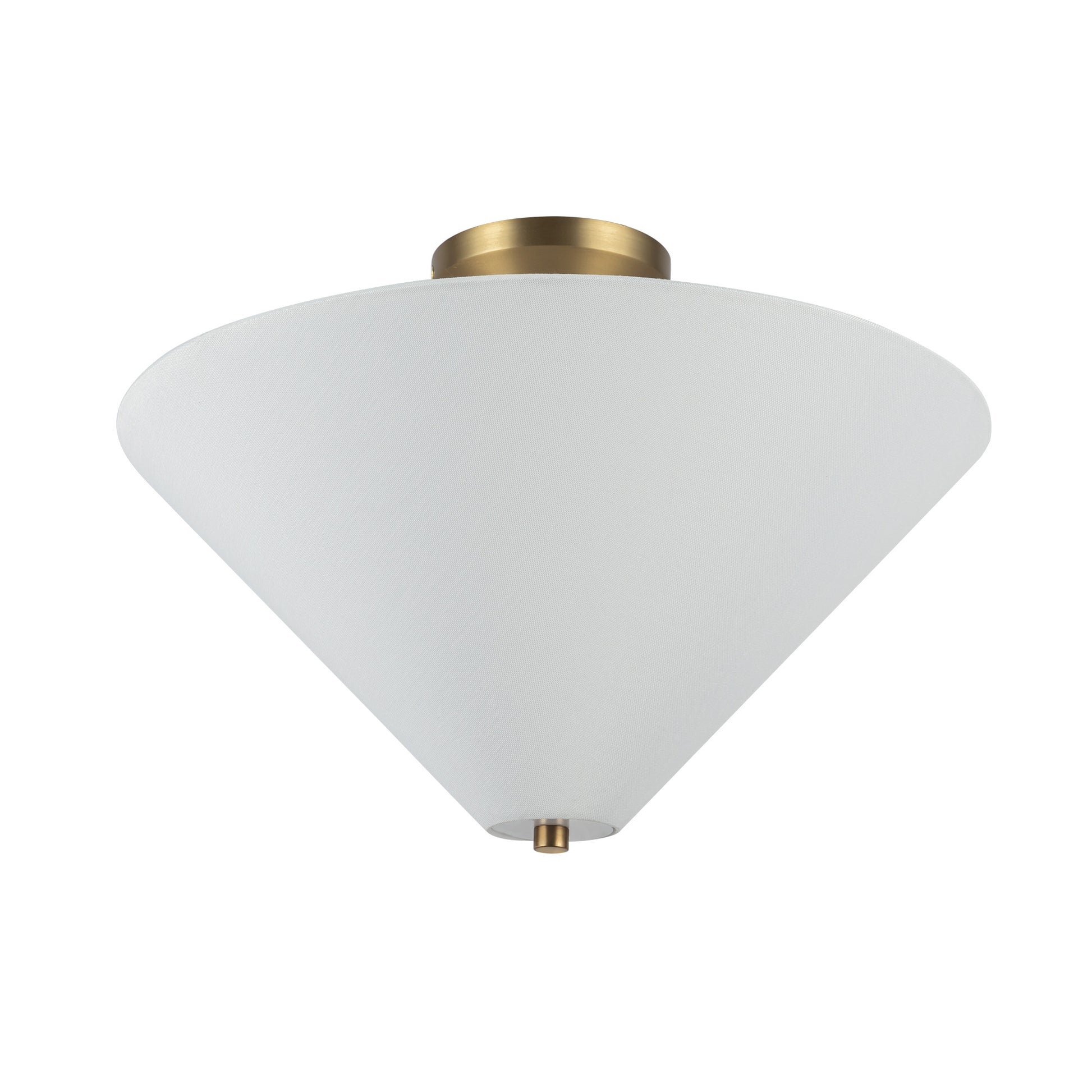 Bridgette 16-in Semi-Flush Mount