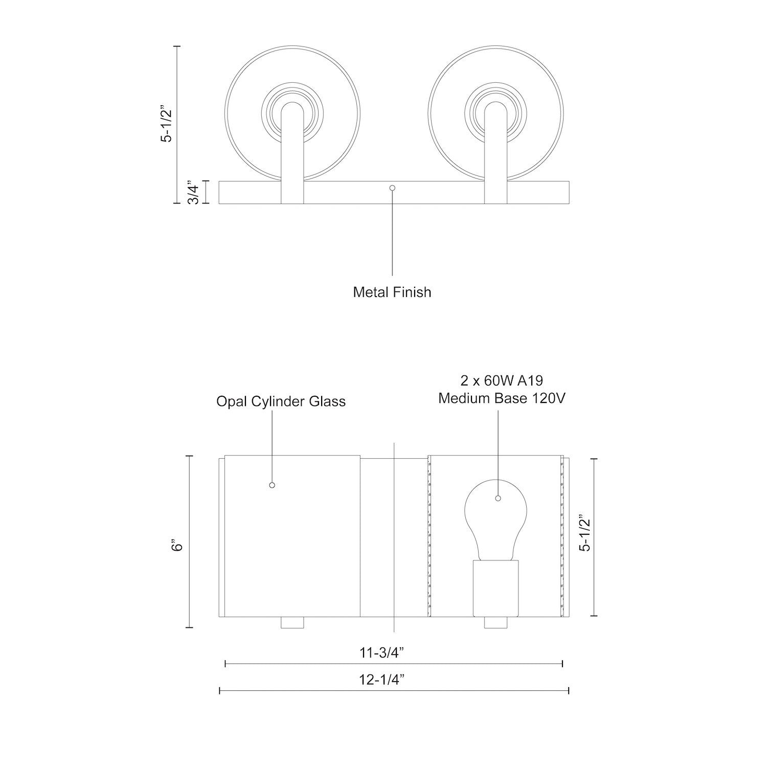 Bridgewater 12-in Vanity