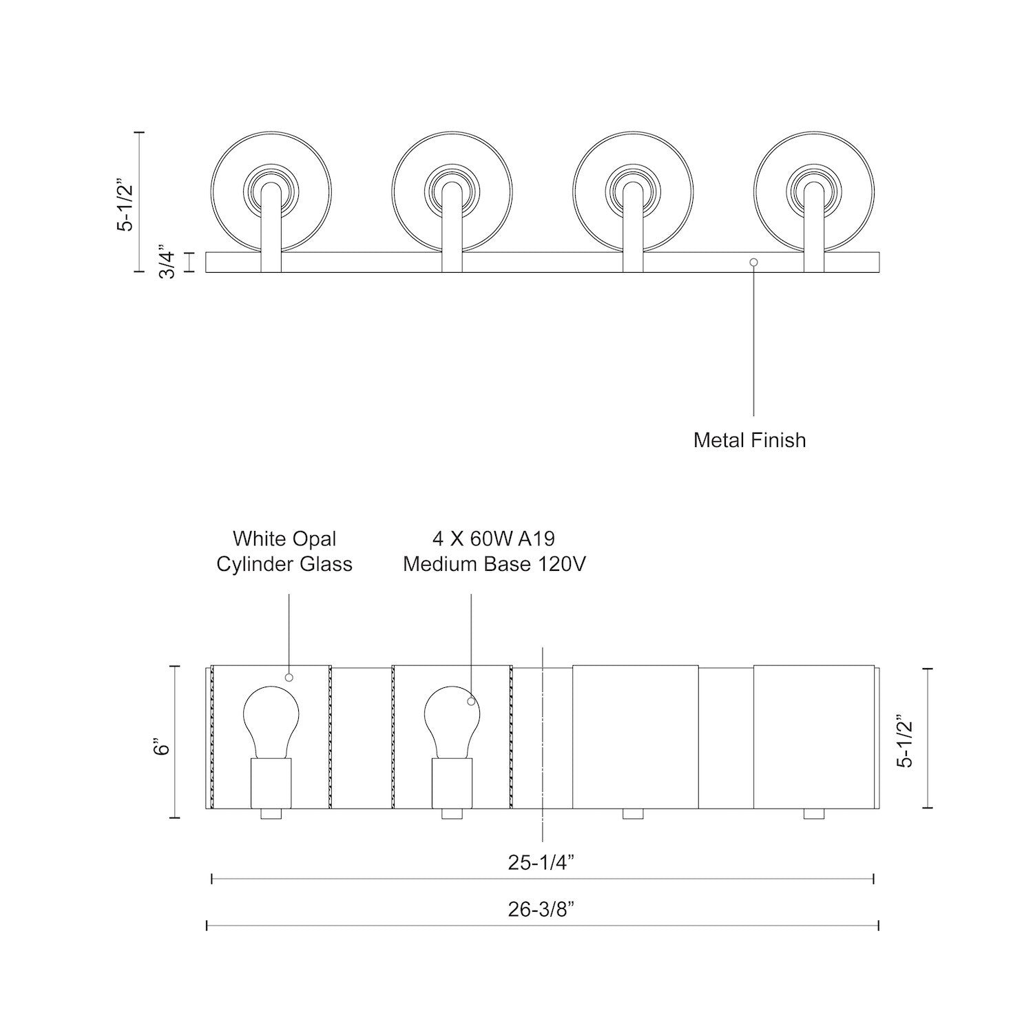 Bridgewater 25-in Vanity
