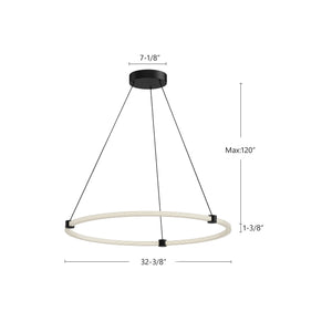 Bruni 32-in Pendant