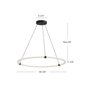 Bruni 40-in Pendant