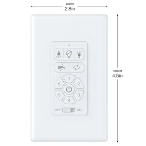 65K DC Full Function Wall Control