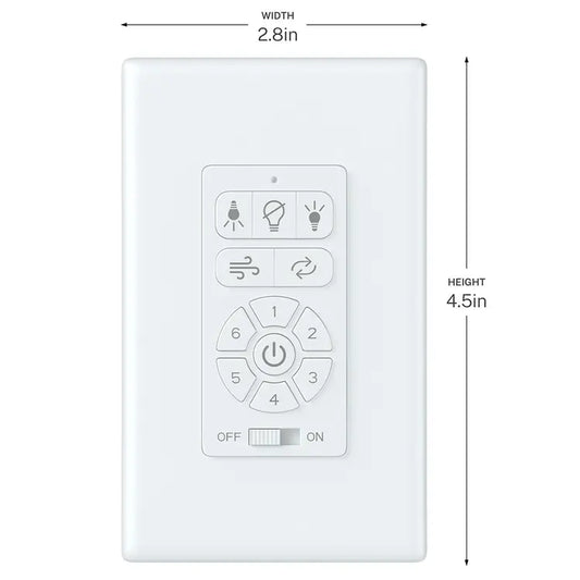 65K DC Full Function Wall Control