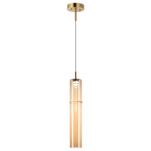 A pendant and wall light with bamboo-shaped glass and LED lighting is a beautiful fusion of natural-inspired design and modern lighting technology. Coming in single, multi pendant and wall version, this is a beautiful option for multiple uses.