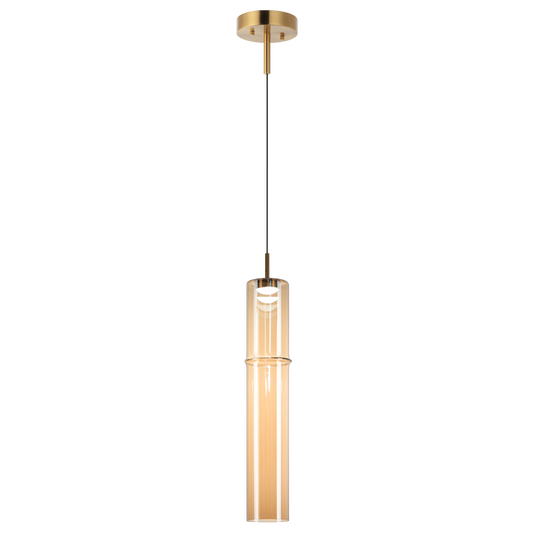 A pendant and wall light with bamboo-shaped glass and LED lighting is a beautiful fusion of natural-inspired design and modern lighting technology. Coming in single, multi pendant and wall version, this is a beautiful option for multiple uses.