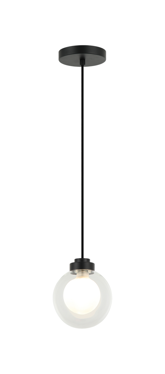 A chandelier inspired by the solar system, the Solaris comes with white opal inner glass and clear outer glass.The design typically aims to capture a celestial, orbital aesthetic.