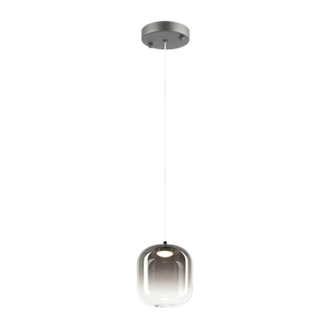 This stunning use of both material and glass, shows off a unique reflection when lit. Coming in a variety of size pendant and wall light, this will be ideal for many modern designs.