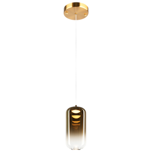 This stunning use of both material and glass, shows off a unique reflection when lit. Coming in a variety of size pendant and wall light, this will be ideal for many modern designs.