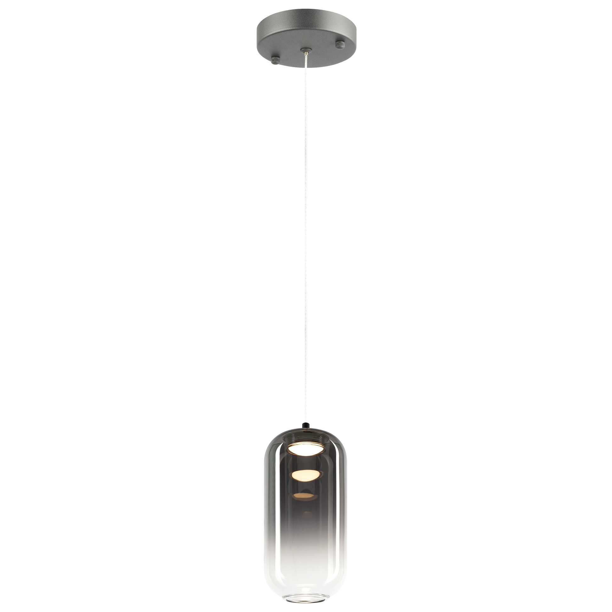 This stunning use of both material and glass, shows off a unique reflection when lit. Coming in a variety of size pendant and wall light, this will be ideal for many modern designs.