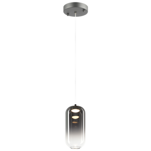 This stunning use of both material and glass, shows off a unique reflection when lit. Coming in a variety of size pendant and wall light, this will be ideal for many modern designs.