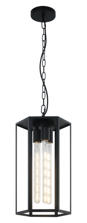 Creed is available in Matte Black or White, this hexagonal fixture will add some farmhouse chic to any room, but with modern feel. The strong hexagonal lines will stand up to all designs and come as a pendant, flush mount and wall sconce.