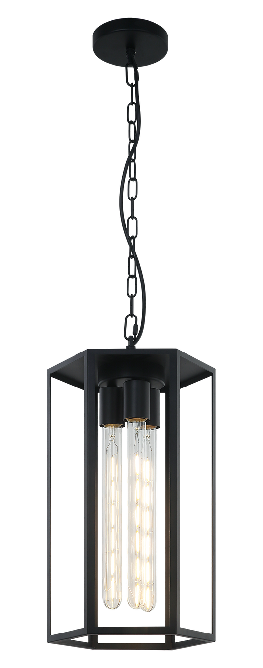 Creed is available in Matte Black or White, this hexagonal fixture will add some farmhouse chic to any room, but with modern feel. The strong hexagonal lines will stand up to all designs and come as a pendant, flush mount and wall sconce.