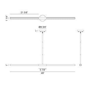 Lineare Pendant