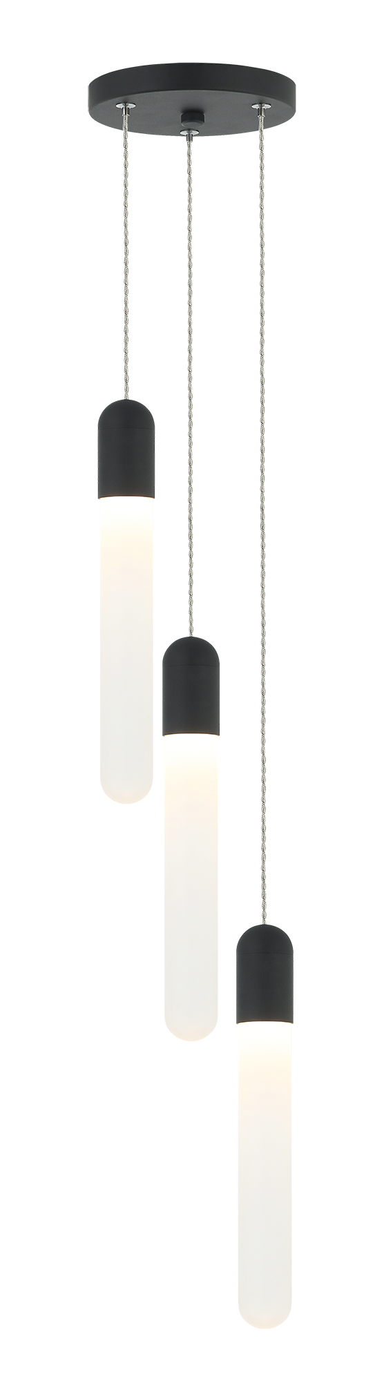 Aydin is a Modern LED with cylindrical tube and frosted glass shade. Available in either Aged Gold Brass or Matte Black finish.