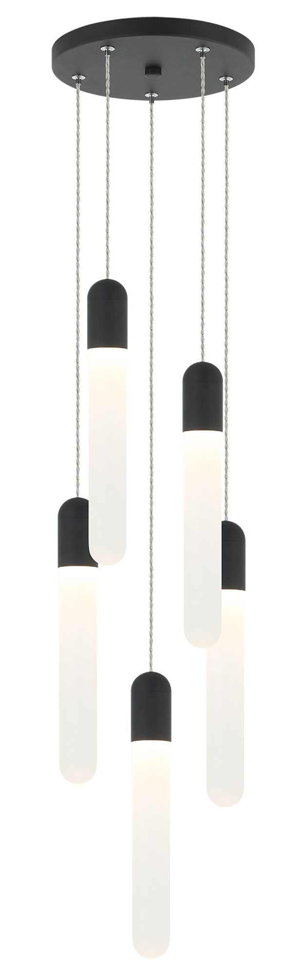 Aydin is a Modern LED with cylindrical tube and frosted glass shade. Available in either Aged Gold Brass or Matte Black finish.