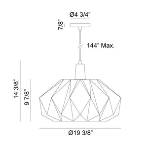 The Origami Pendant