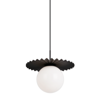 Modern Ruff Pendant