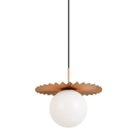 Modern Ruff Pendant