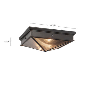 Cairo 15-in Flush Mount