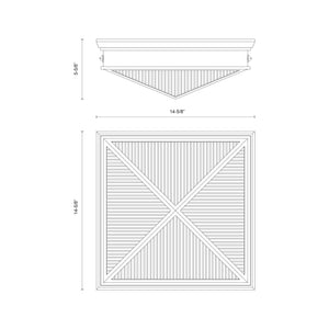 Cairo Flush Mount