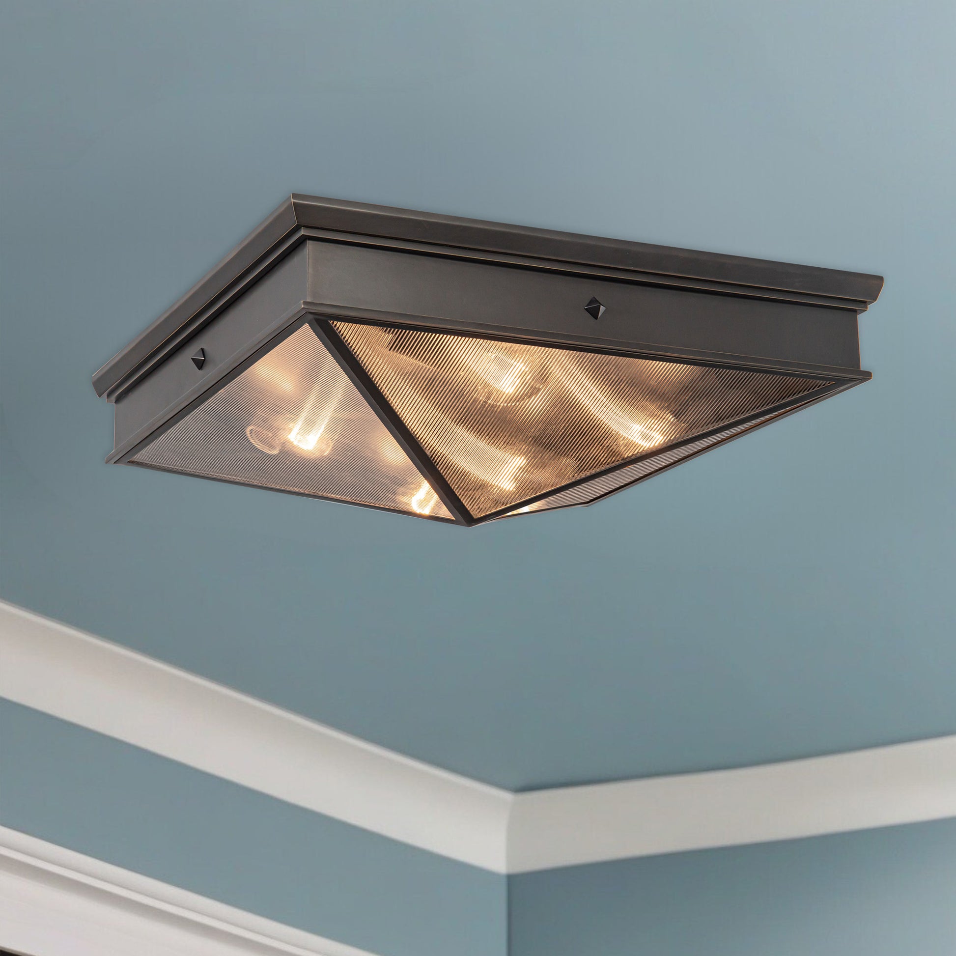 Cairo 19-in Flush Mount