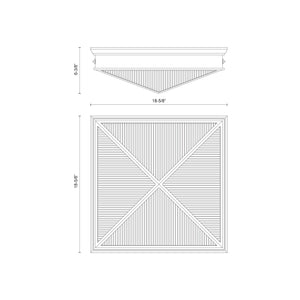 Cairo Flush Mount