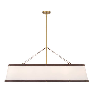 Callahan 47.5'' Linear Oval Chandelier