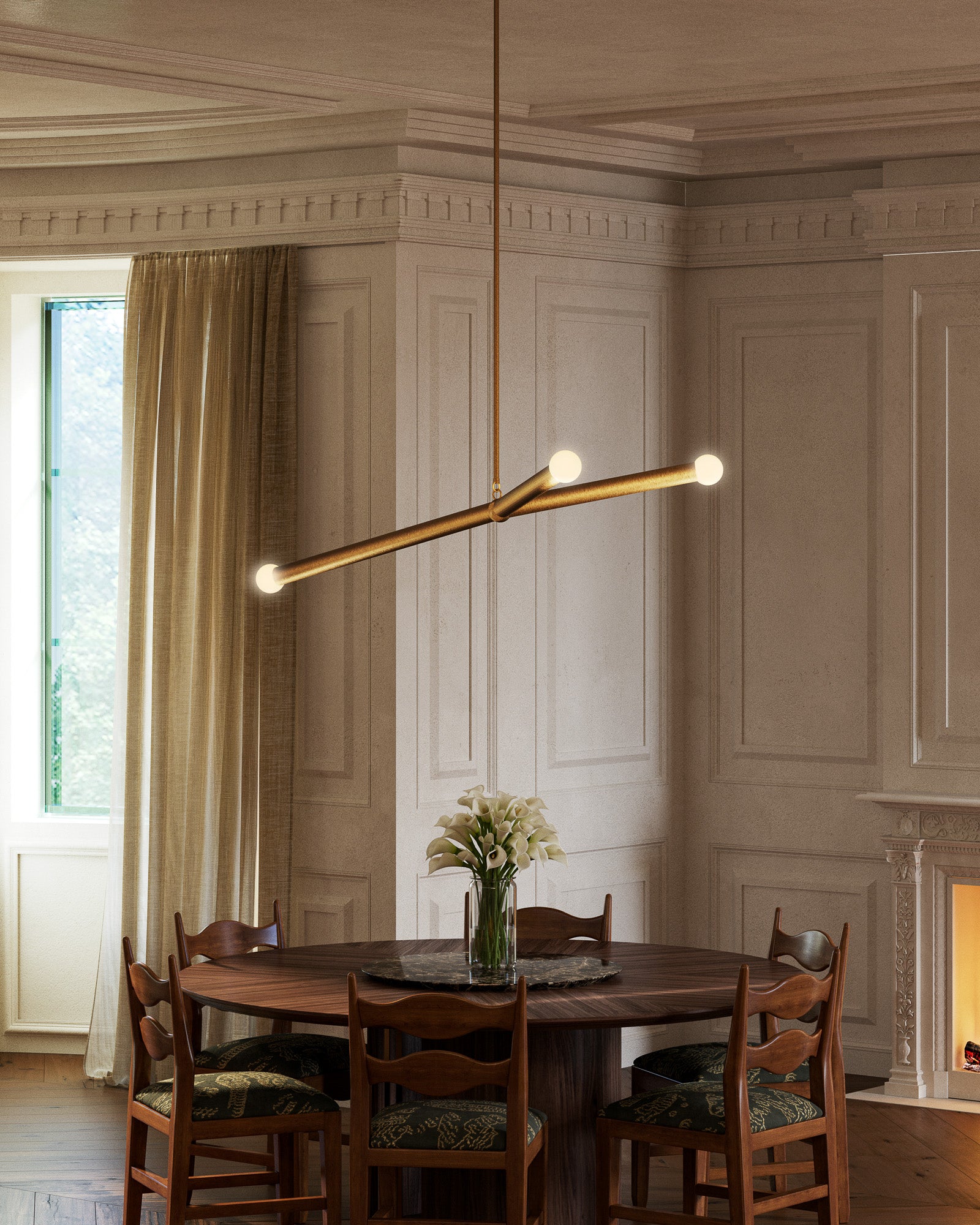 Calla 52-in Chandelier