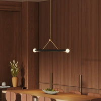 Calla 52-in LED Linear Pendant
