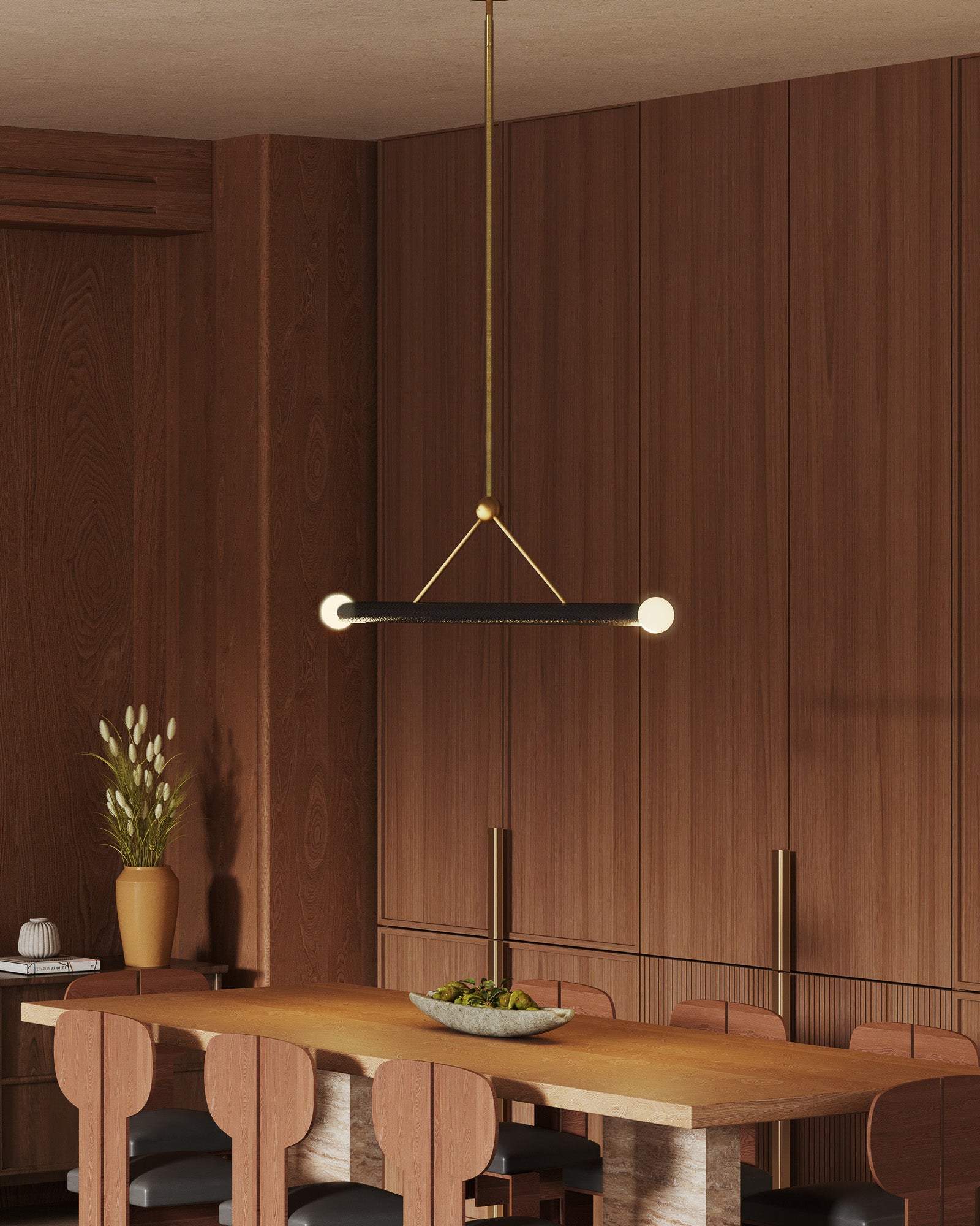 Calla 52-in LED Linear Pendant