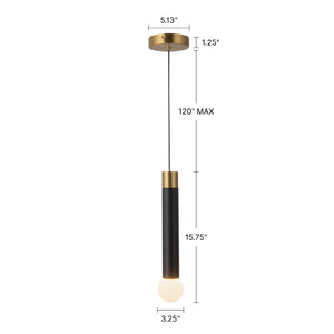 Calla 16-in LED Pendant