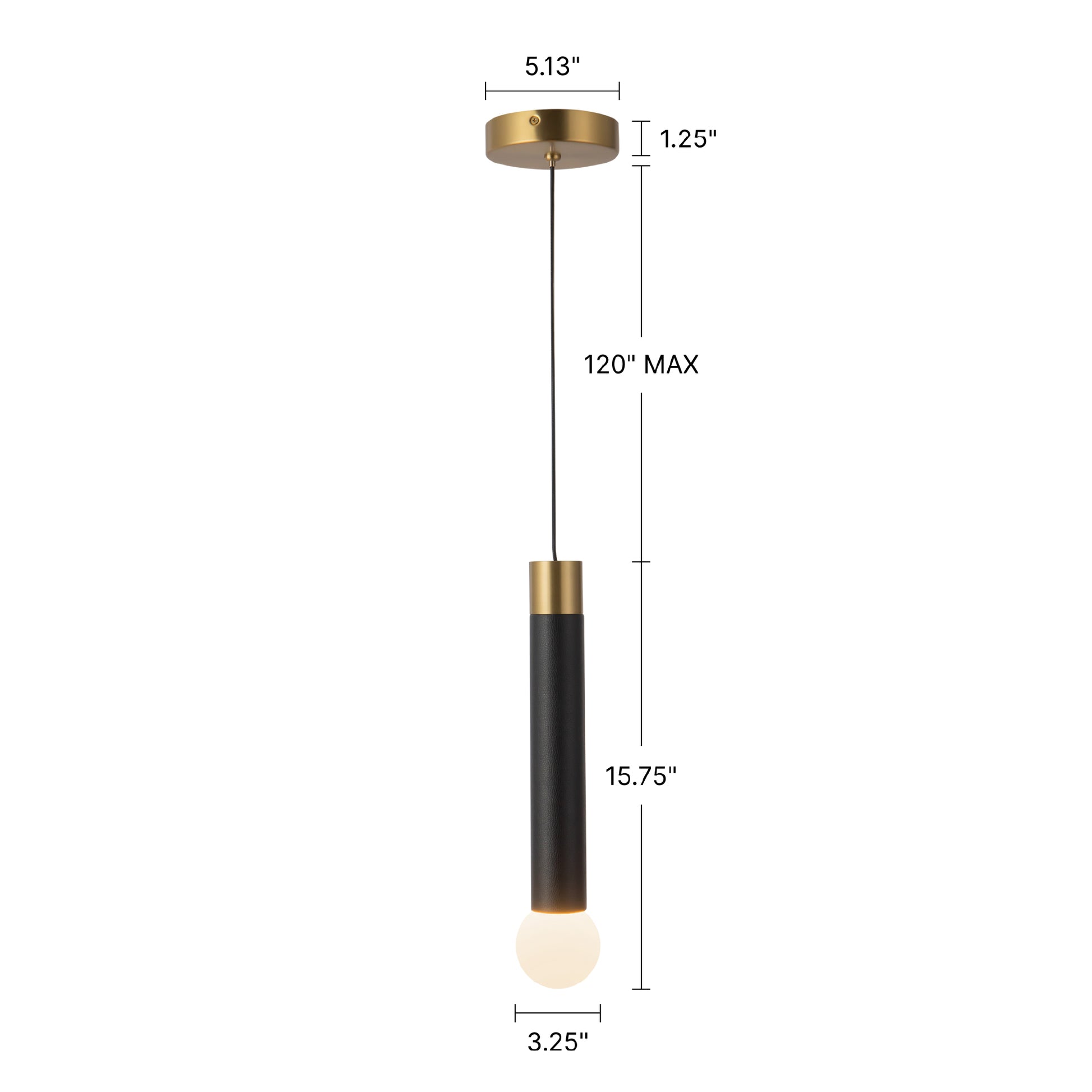 Calla 16-in LED Pendant