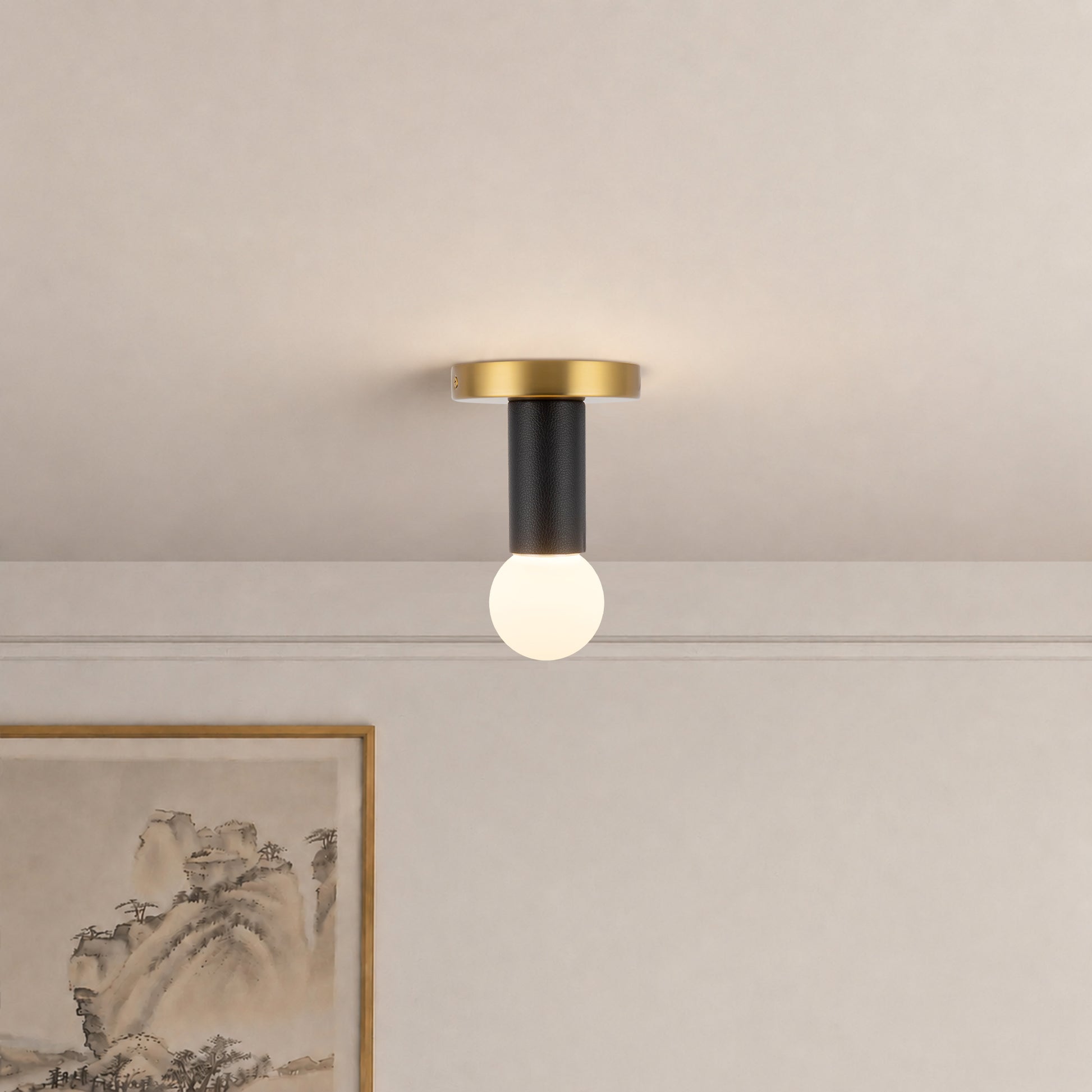 Calla 5-in LED Flush Mount