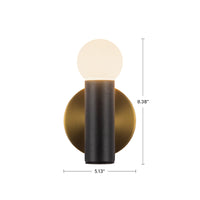 Calla 8-in LED Wall Sconce