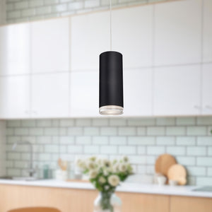 Cameo 8-in White LED Pendant