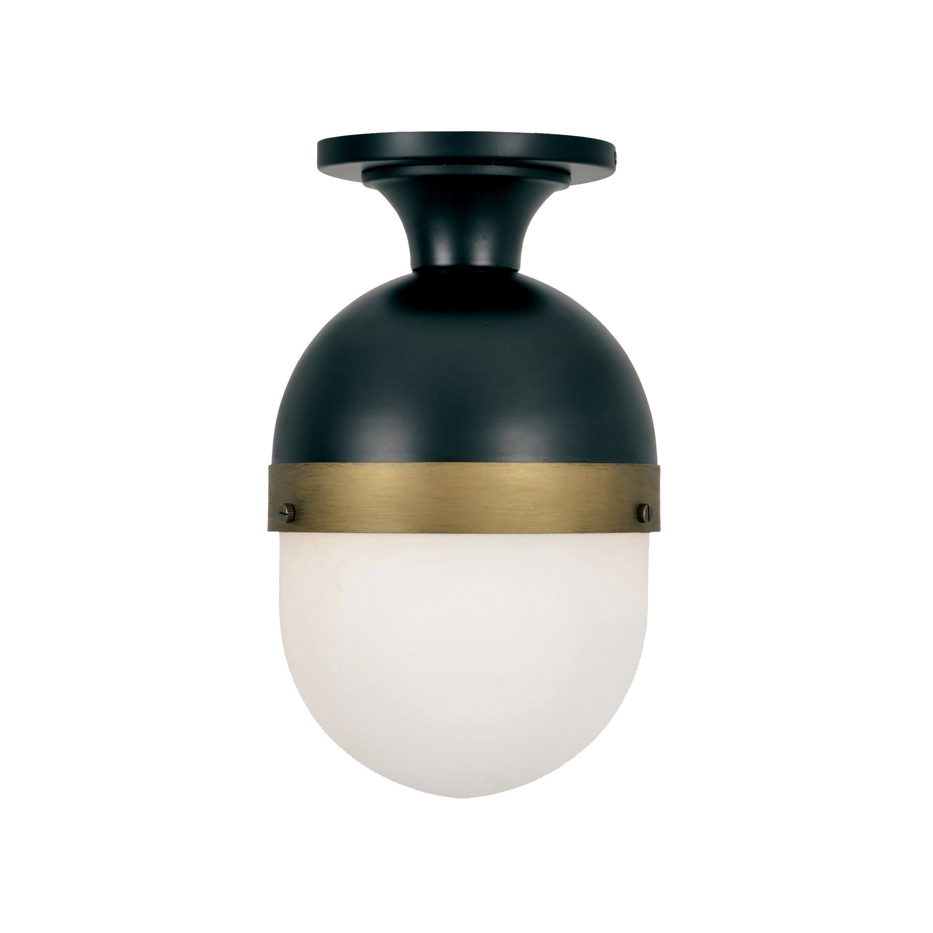 Capsule 8'' Outdoor Semi Flush Mount