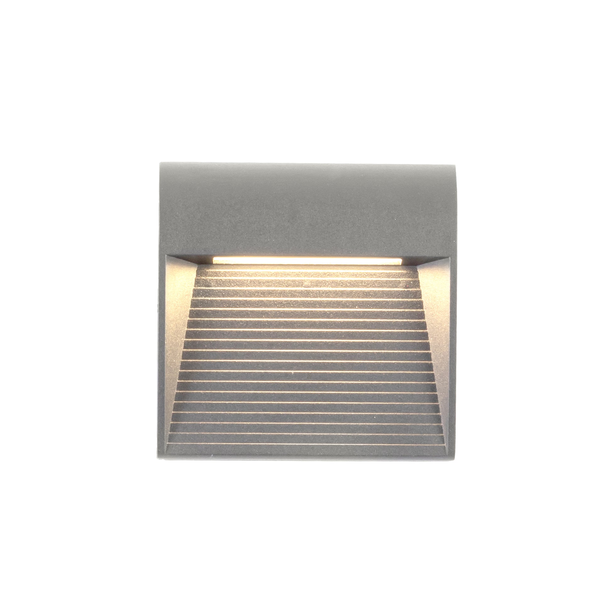 Casa 5-in Grey LED Exterior Wall Sconce