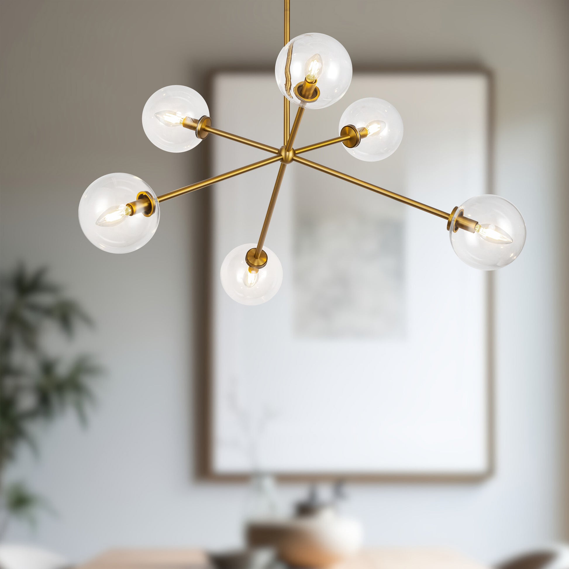 Cassia 40-in Chandelier