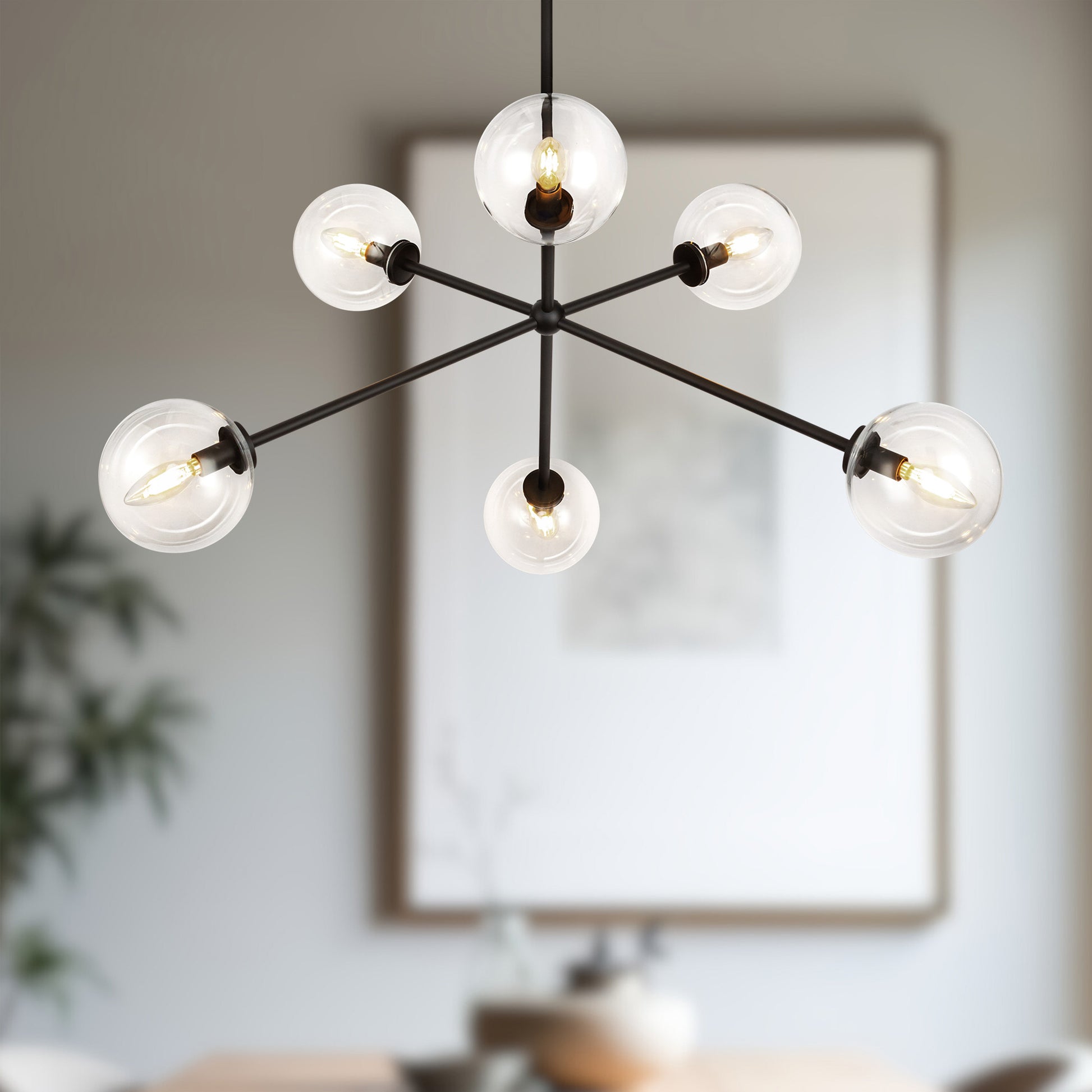 Cassia 40-in Chandelier