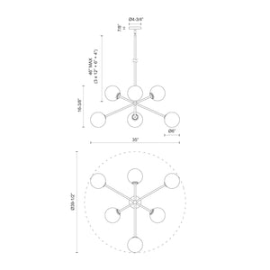 Cassia Chandelier