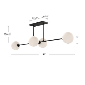 Cassia 48-in Linear Pendant