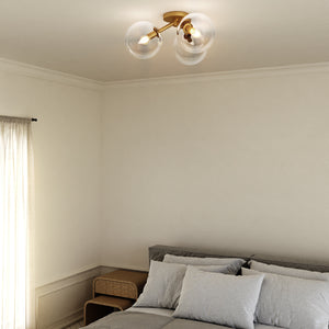 Cassia Semi-Flush Mount