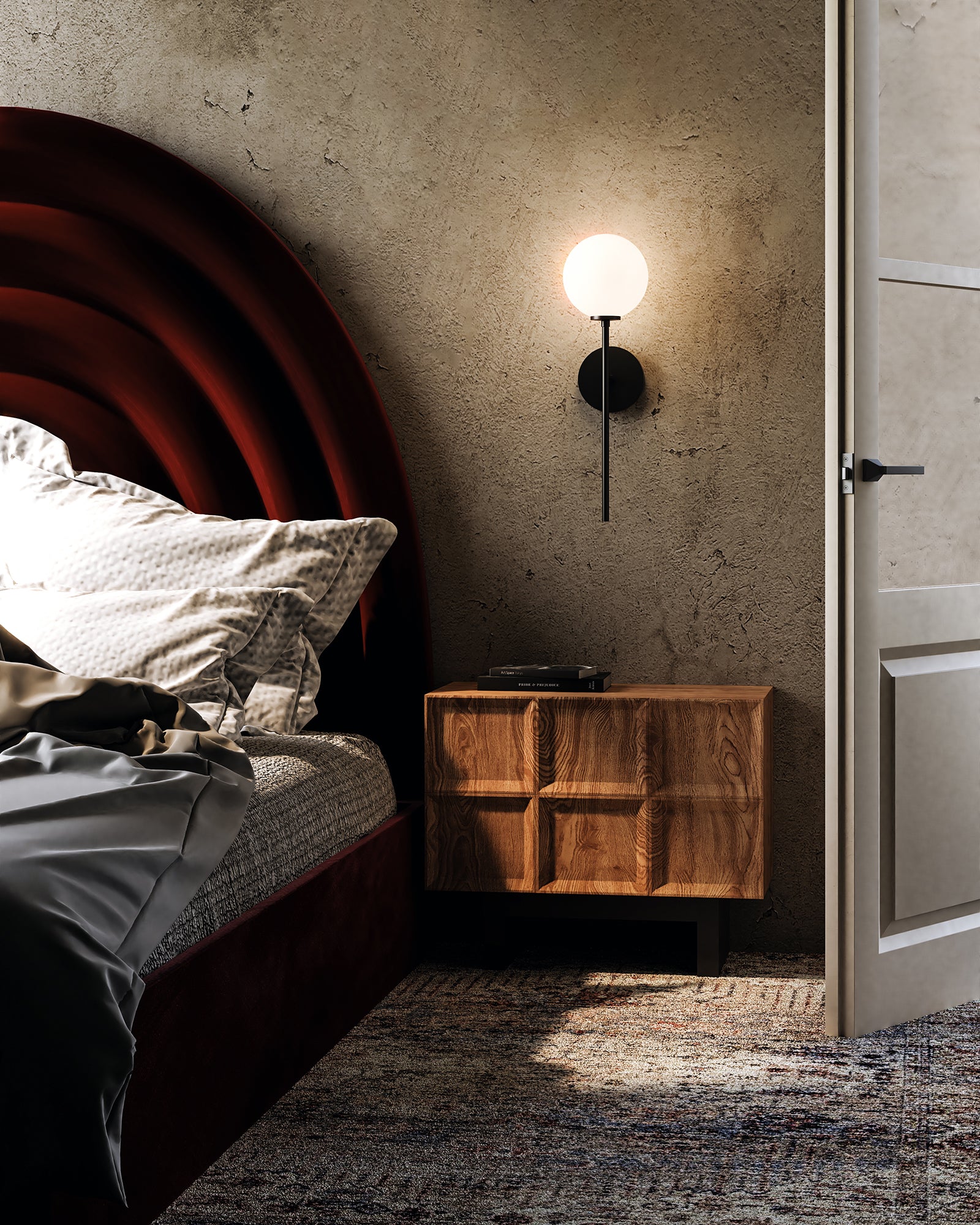 Cassia 1 Head 1 Light Wall Vanity