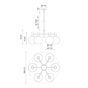 Castilla Chandelier