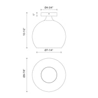 Castilla Flush Mount