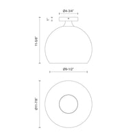 Castilla Flush Mount