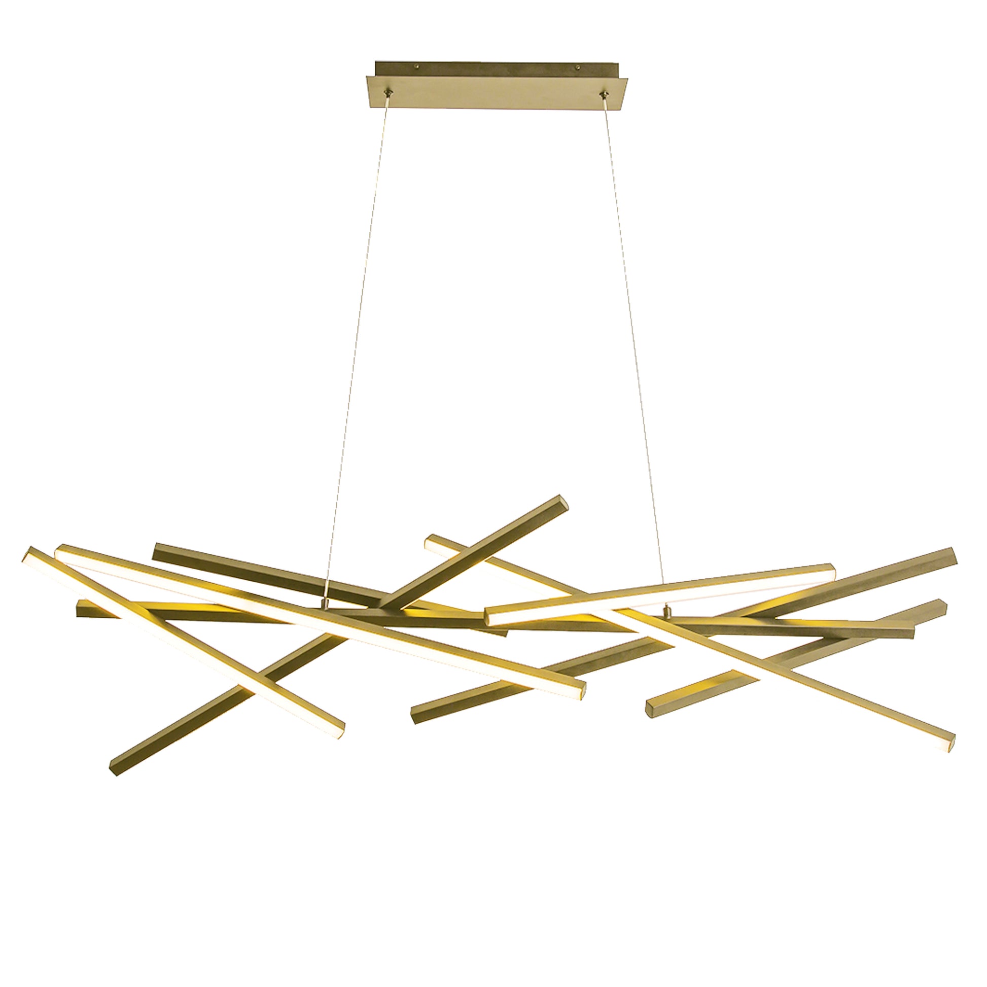 Carly 55-in Linear Chandelier