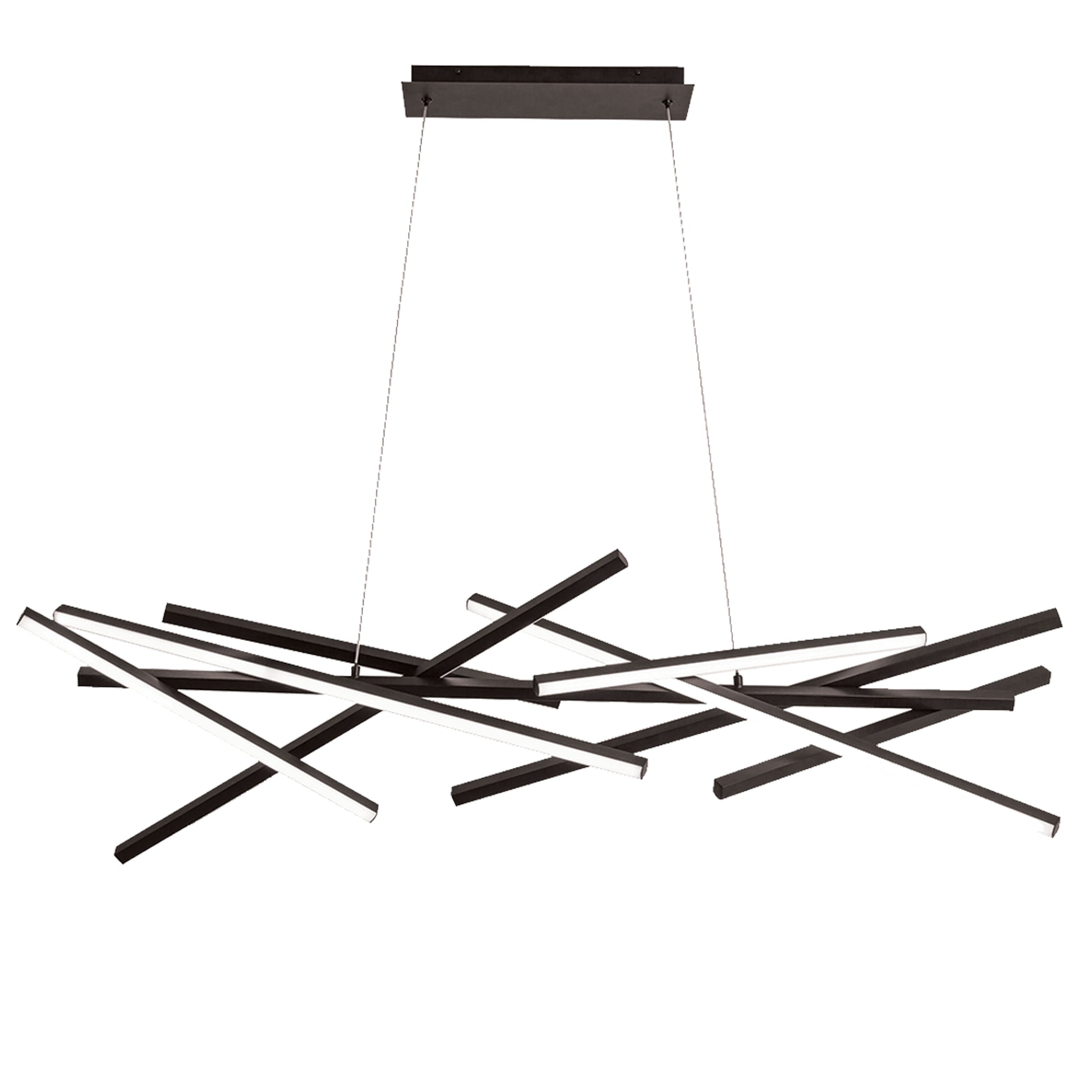Carly 55-in Linear Chandelier
