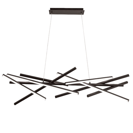 Carly 55-in Linear Chandelier