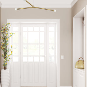 Cerberus 62-in Linear Chandelier